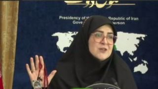 ماجرای تسبیحی که در دستان خانم سخنگو بود