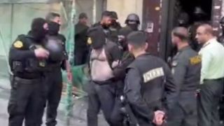 لحظه انتقال گروگانگیر خیابان ولیعصر تهران توسط پلیس نوپو