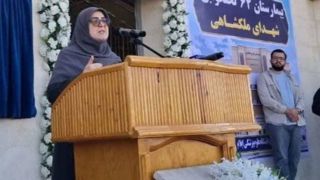 ادعای خانم سخنگوی دولت در مراسم افتتاح بیمارستان شهدای ملکشاهی ادعای خانم سخنگوی دولت در مراسم افتتاح بیمارستان شهدای ملکشاهی