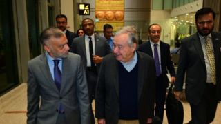 گوترش با هدف حمایت از چندجانبه‌گرایی وارد اسلام‌آباد شد