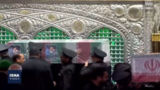پیکر رئیس‌جمهور شهید در حرم امام رضا (علیه‌السلام) آرام گرفت