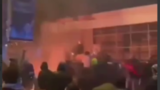 معترضان در استانبول کنسولگری رژیم صهیونیستی را به آتش کشاندند