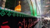 حرم امام حسین(ع) سیاهپوش شد