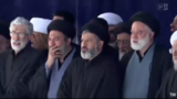 حضور فرزندان رهبر شهید انقلاب در مصلی تهران