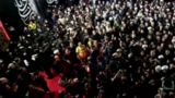 برگزاری مراسم باشکوه ادای احترام به پیکر امام شهید در فرودگاه نجف