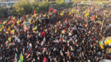 وداع تاریخی در نجف اشرف؛ سیل خروشان جمعیت در تشییع قائد شهید امت وداع تاریخی در نجف اشرف؛ سیل خروشان جمعیت در تشییع قائد شهید امت