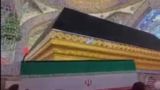 طواف پیکر رهبر شهید در حرم مطهر حضرت امیرالمومنین (ع) 
