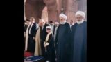 حضور محسنی اژه‌ای در صف نماز جمعه اهل تسنن در هند